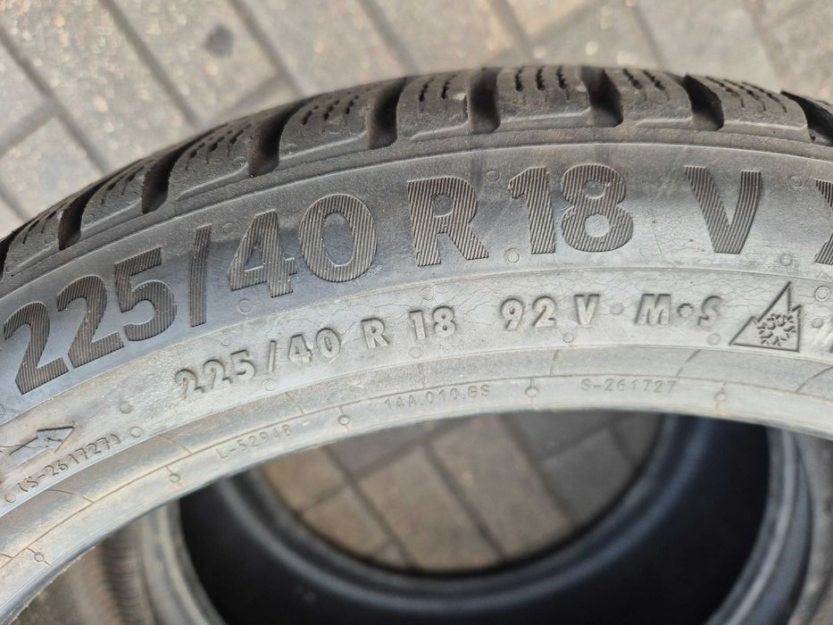 Continental WinterContact TS870P 225/40r18 92V 7,5mm Rant N4591