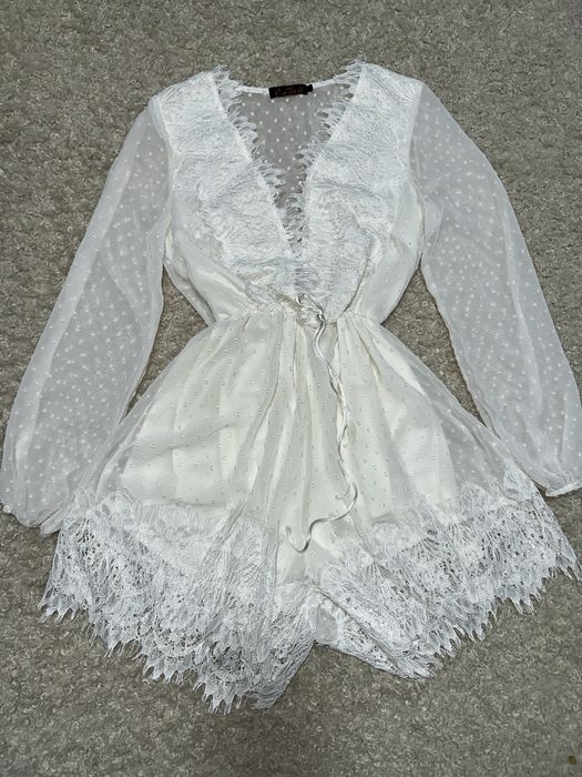 Комбінезон шифоновий з круживом