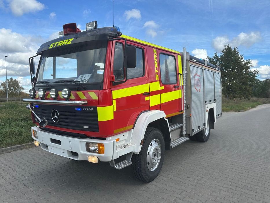 Mercedes-Benz 1124 4x4  Mercedes 1124 4x4 straż strażacki OSP CNBOP