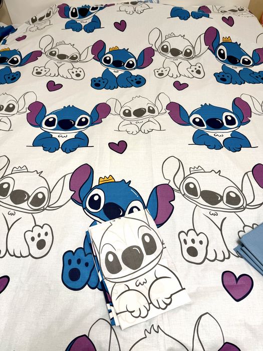 Комплект Стіч ,постільна білизна бавовна