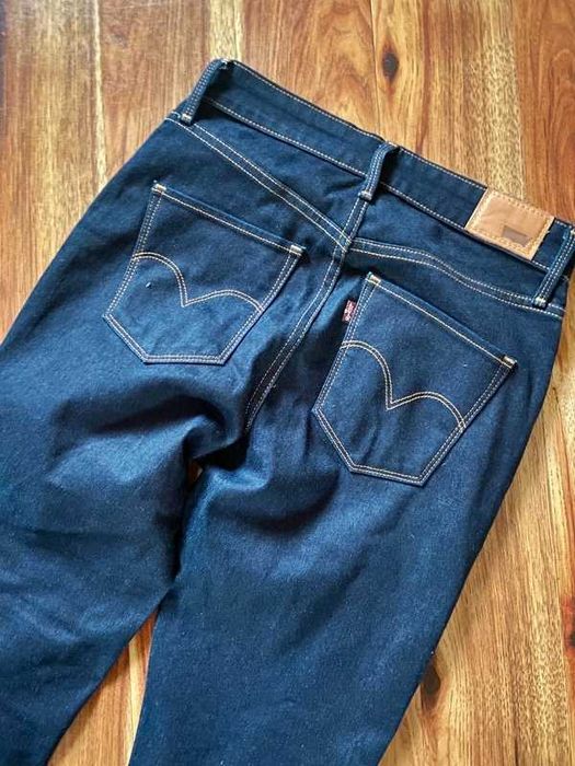 Xs s levis spodnie jeans dzins skinny modelujące dopasowane basic
