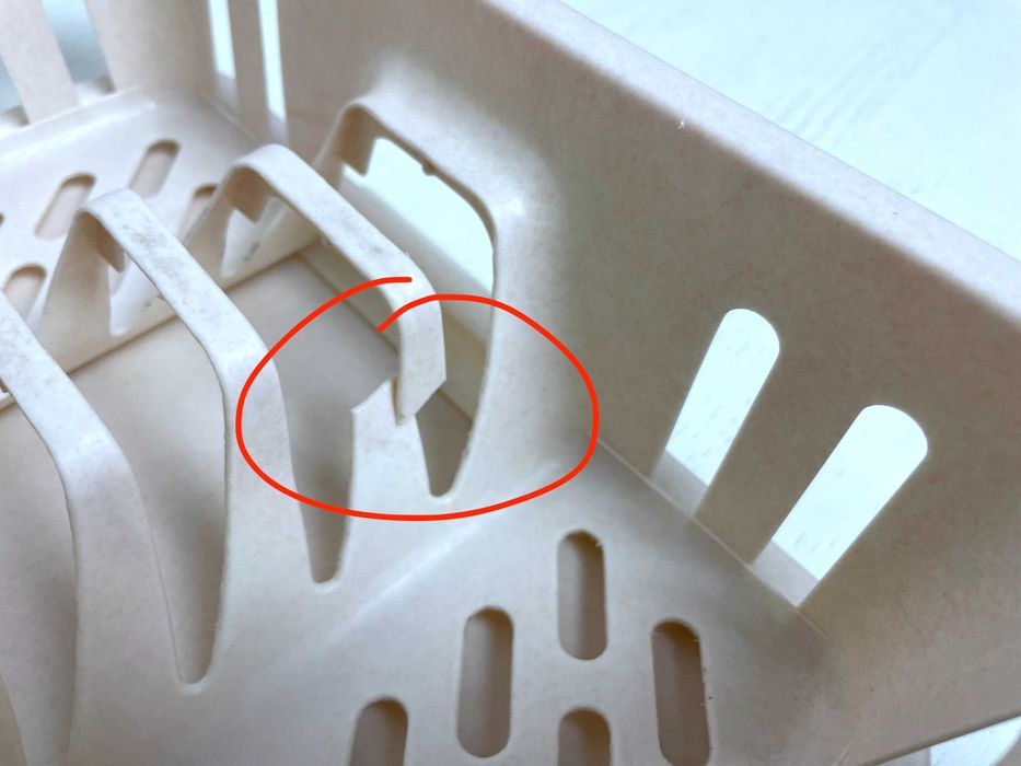 Suszarka do naczyń używana, mikro uszkodzenia BEŻOWA