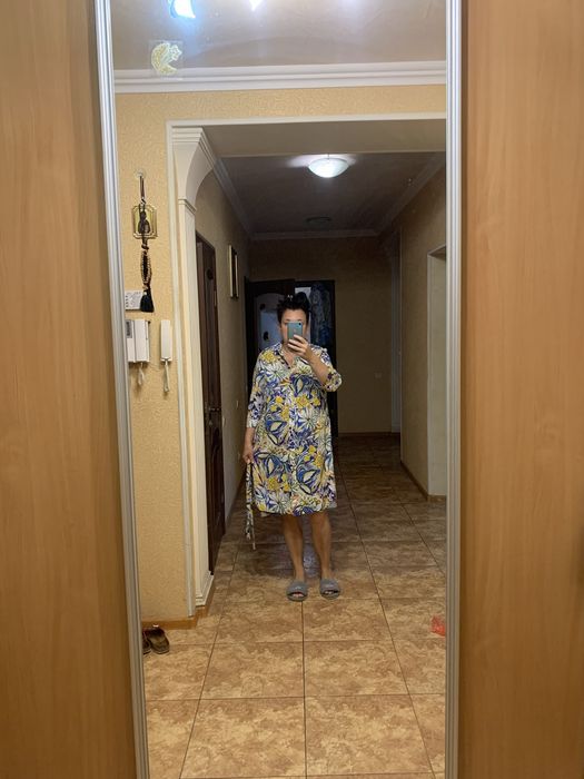 Платье рубашка  Италия хлопок 50-52