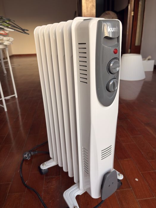 Aquecedor a oleo 1500w potencia