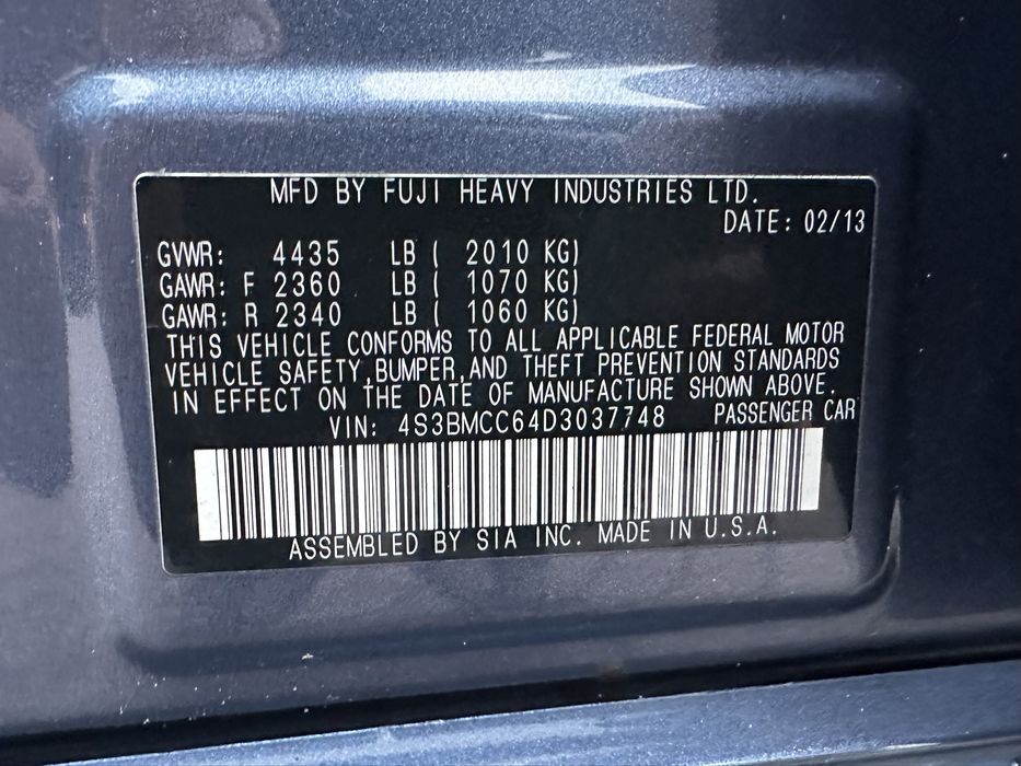 Продам Subaru Legacy 2013 2.5 газ/бензин автомат