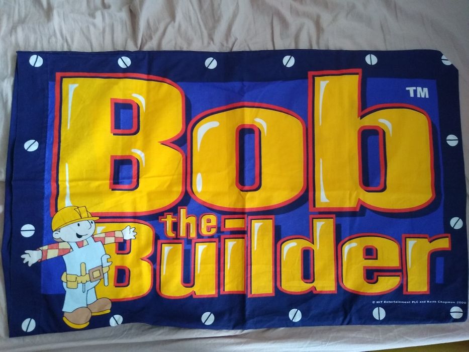 Poszewka na poduszkę 76x46 Bob budowniczy Bob the Builder