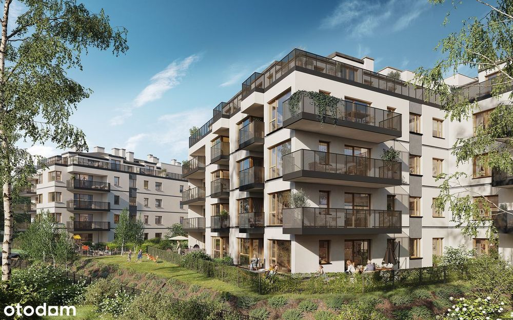 2-pokojowe mieszkanie 45m2 + balkon Bezpośrednio