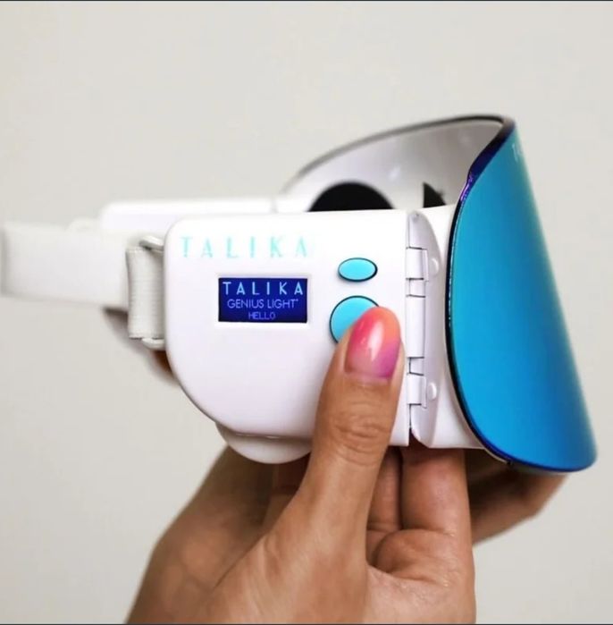 Talika Genius Light - Máscara de Fototerapia e EMS