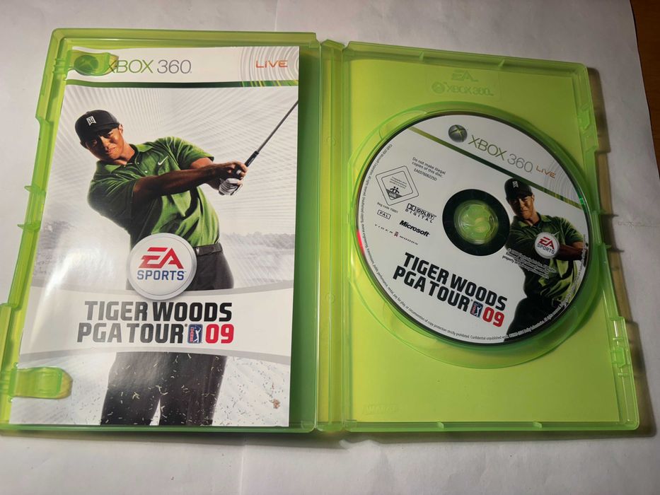 Gra TIGER WOODS PGA TOUR 09 Microsoft Xbox 360 + Gratis