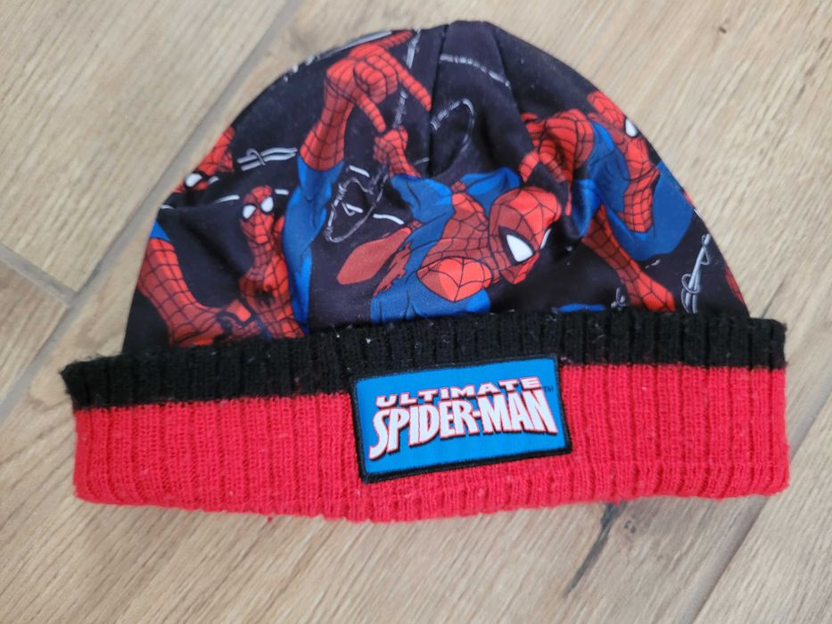 Czapka ze spidermanem 80/98cm