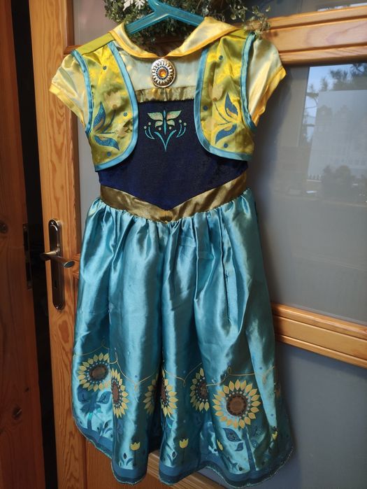 Strój karnawałowy, przebranie Anna Kraina Lodu, Frozen