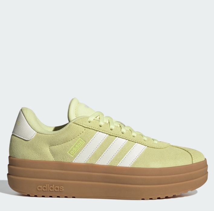 кроссовки Adidas VL Court Bold (Оригинал) – Лимонный цвет