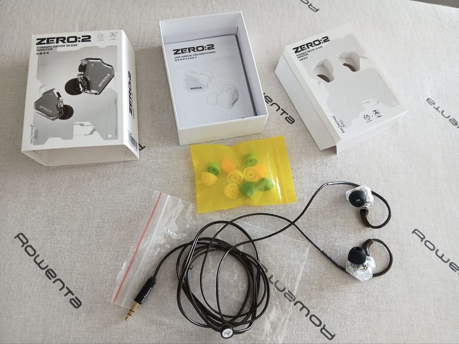 7HZ x Crinacle Zero: 2 - Silver - (NOVO)