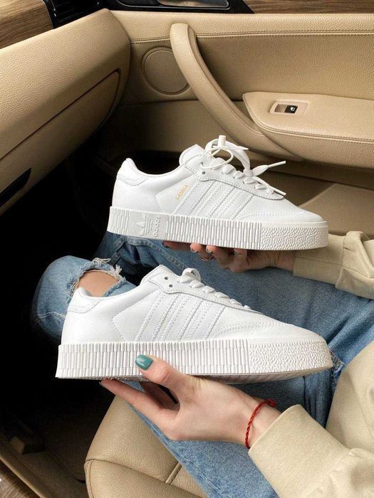 Кроссовки Adidas Samba White  Оригинал женские новые