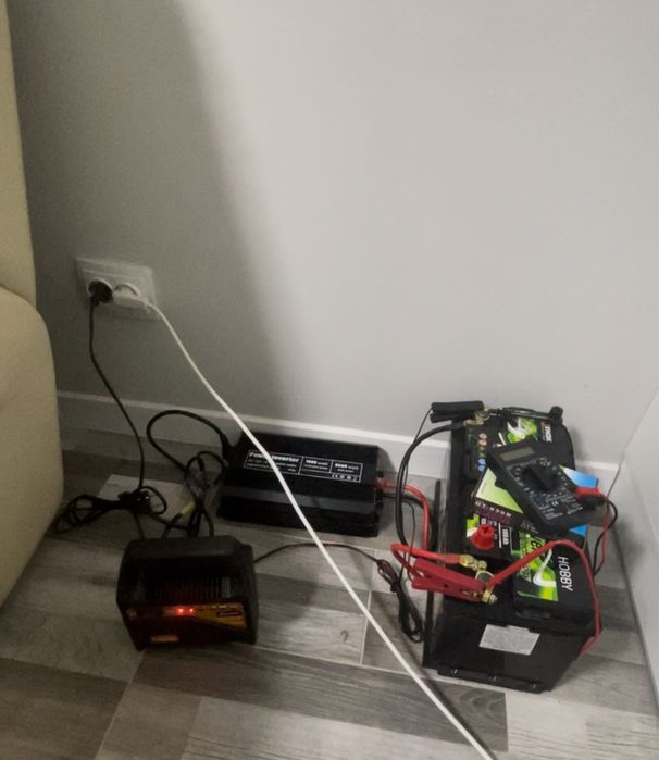 Потужна альтернатива екофлоу Акамулятор 100+Інвертор 1500-3000+зарядне