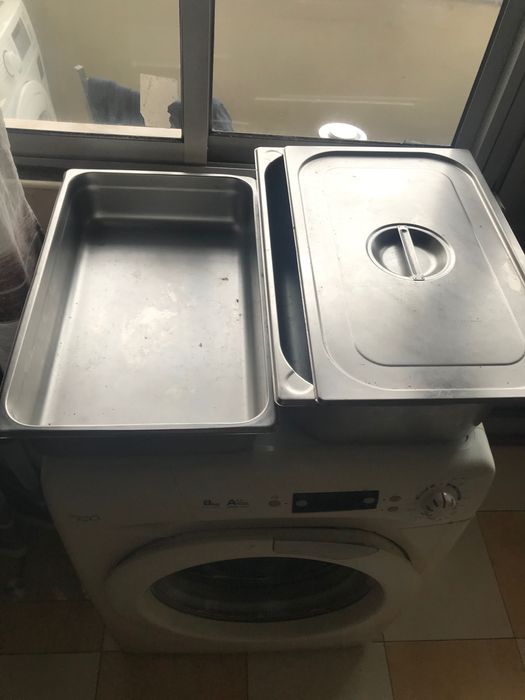 Vendo 2 Container gastronorm makro PROFESSIONAL em inox sem tampa