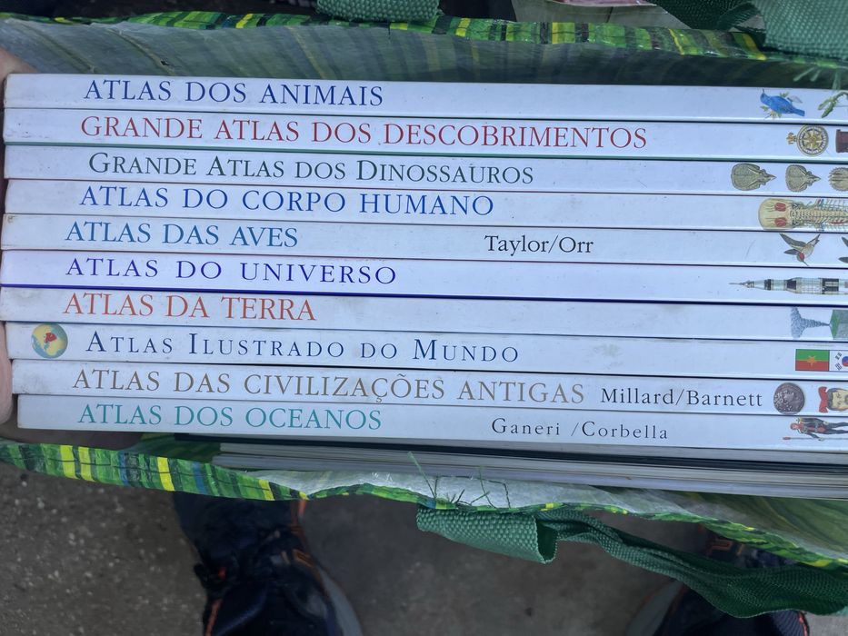 Livros de colecao Atlas