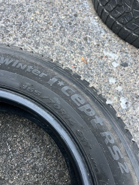 4шт 165/70R14 Hankook Winter i*cept rs2, СКЛАД Б/У РЕЗИНЫ