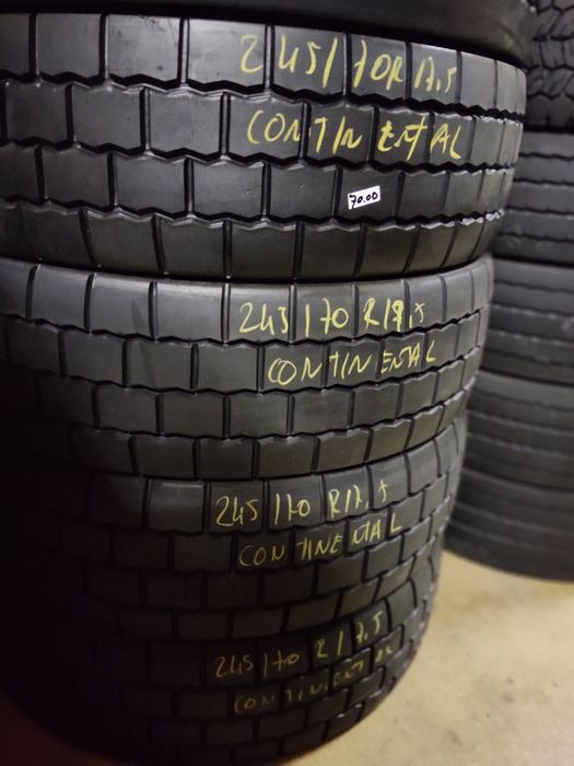 245/70R17,5 usados continental e Michelin índice de carga máximo