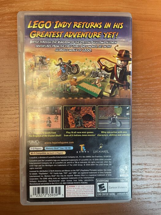 Lego Indiana Jones 2 PSP