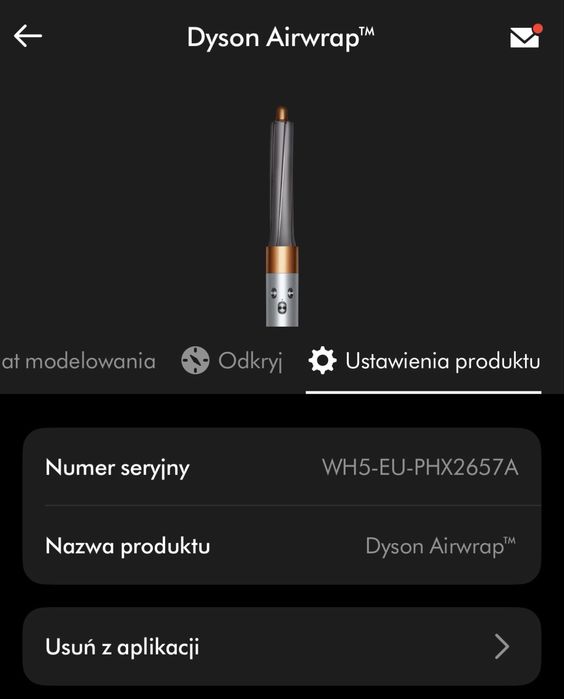 Dyson airwrap suszarka lokówka