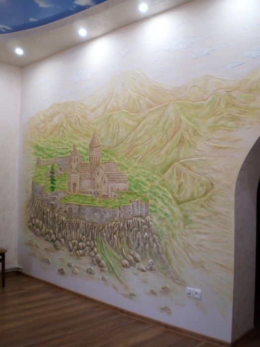 Барельєф, ліпнина, гіпсовий декор