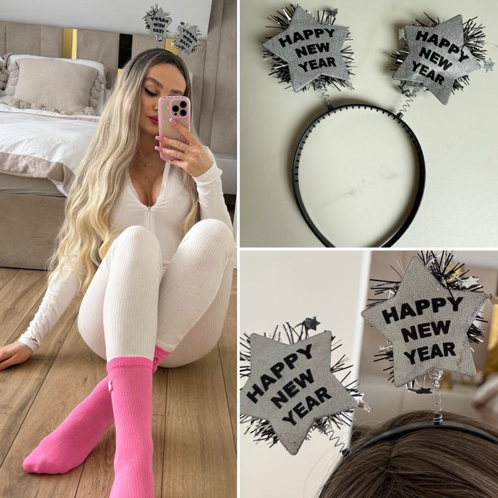 Opaska na nowy rok happy New Year