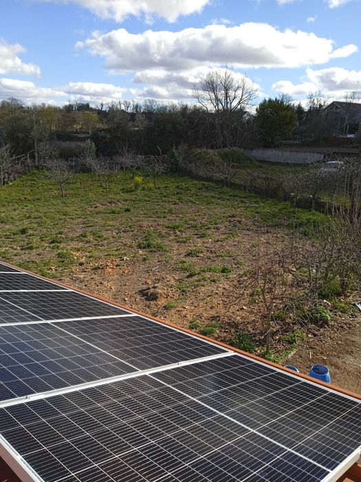 5 paineis solares "chave na mão"