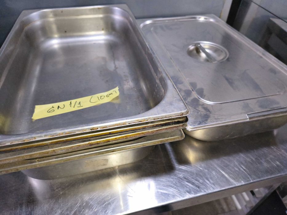 Продам гастроемкости, крышки GN 1/1 и GN 1/2 нержавейка (Б/У)