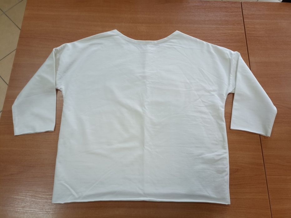 Bluzka bawełniana z aplikacją