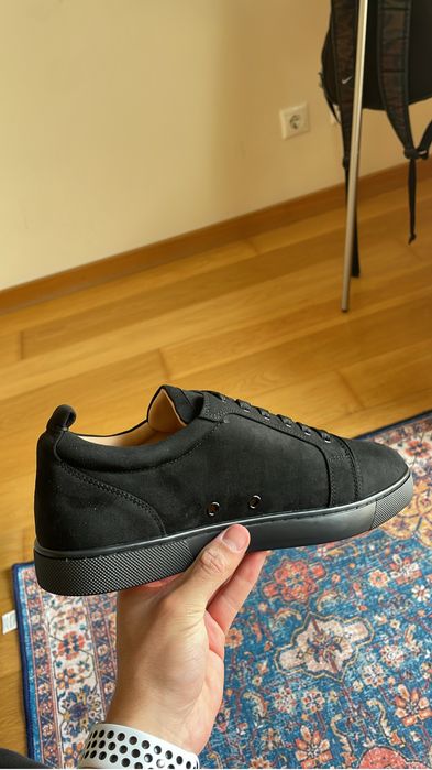 Tenis Louboutin Louis Junior preto