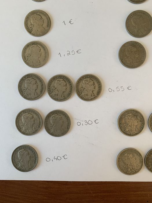 moedas república portuguesa 1927-68