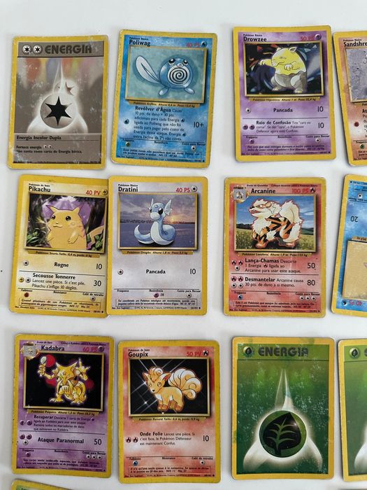 Cartas originais Pokémon