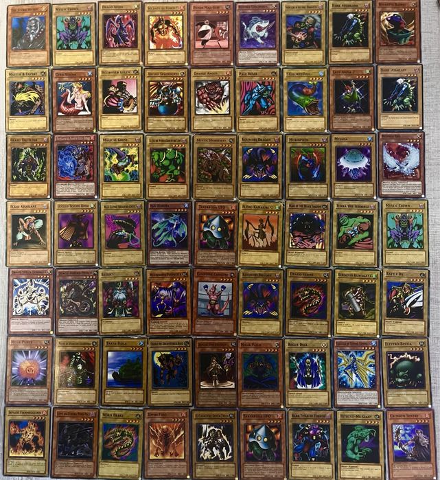 колекційні рідкі карти Yu-Gi-Oh