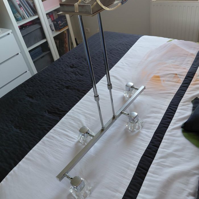 Lampa adrilux srebrna