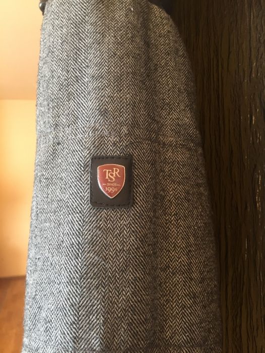 Kurtka wełniana męska TOP SECRET rozm. M jesień/zima