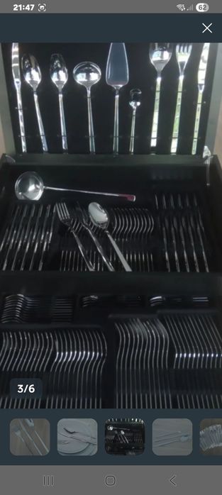 Faqueiro 130 peças Belo Inox
