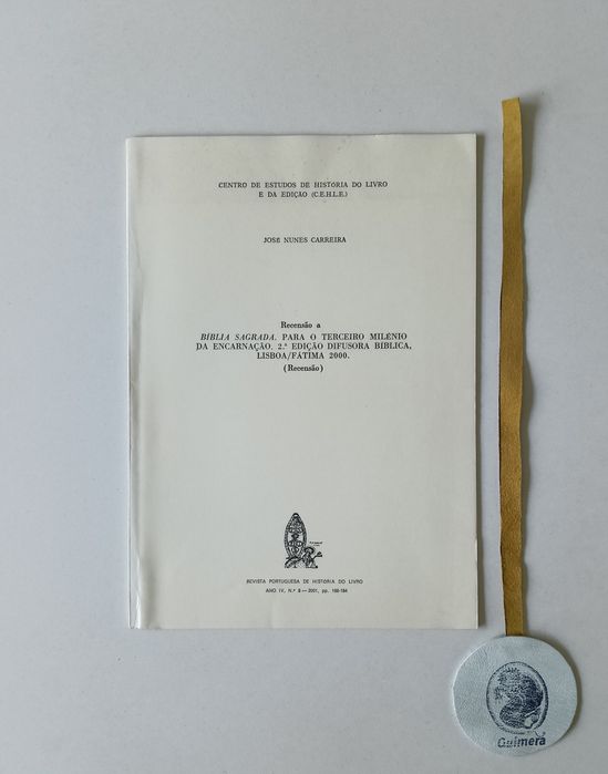 Bíblia Sagrada, para o terceiro milénio da Encarnação. (Recensão)