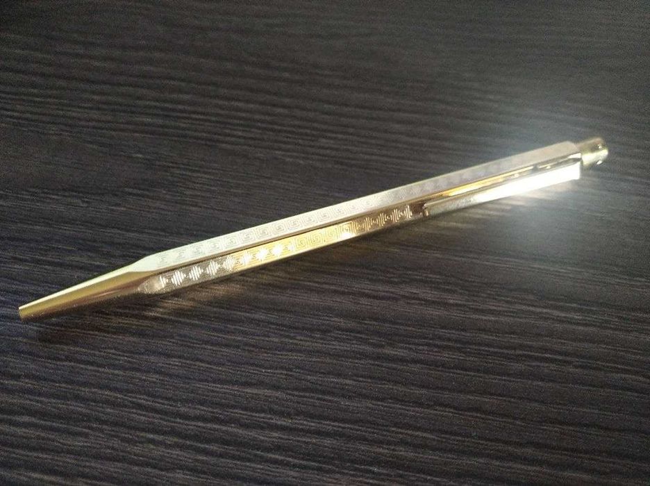 Вінтажна посрібнена швейцарска ручка Caran D'Ache