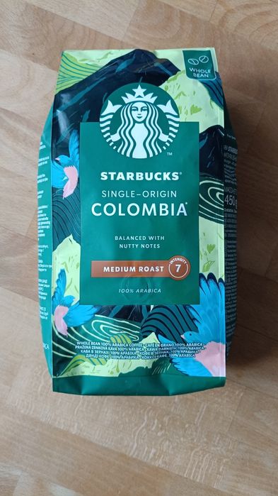 Kawa ziarnista 100% Arabica Columbia Starbucks 450 g Medium Roast 7