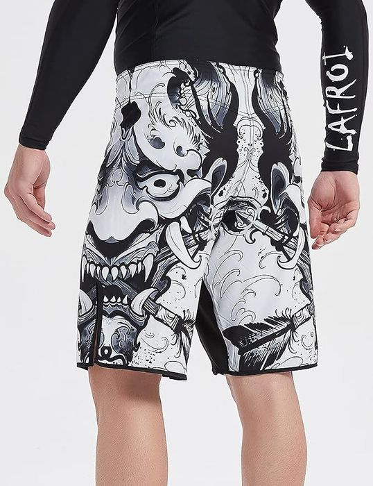 Szorty MMA Bokserskie LAFROI Treningowe Fight Shorts XL