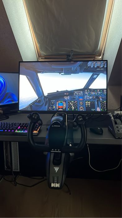 Thrustmaster Boeing yoke + przepustnica