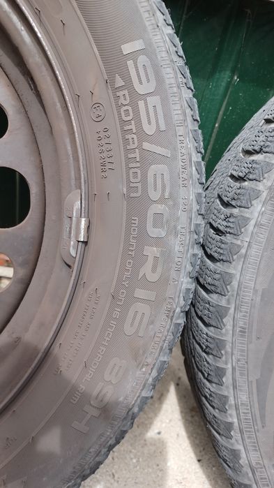 2 jantes de ferro 195/60 R15
