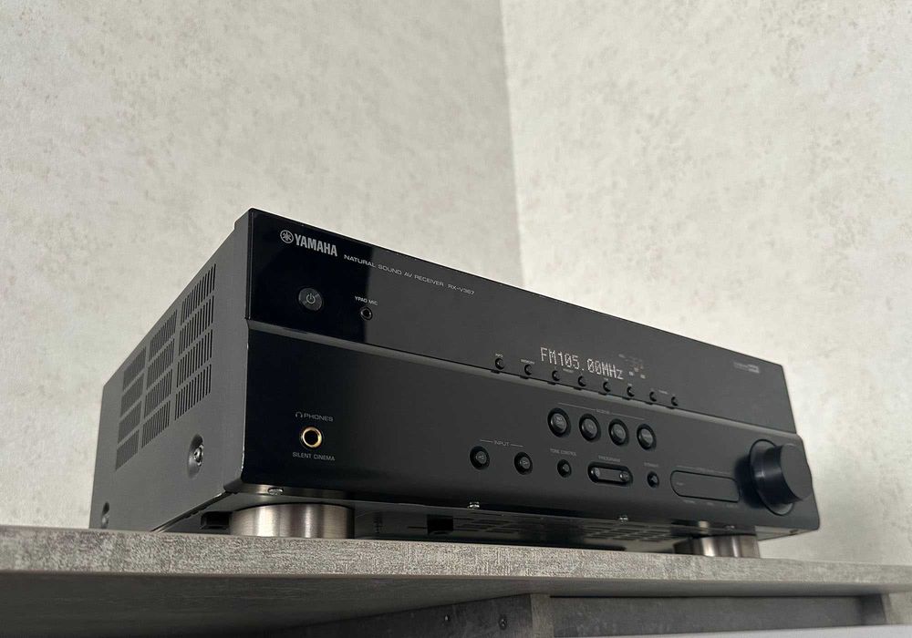 Ресивер Yamaha RX-V367 (5 × 135 Вт / 6 Ом / ЦАП / HDMI / FM-тюнер)