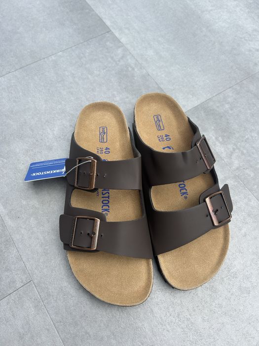 Nowe klapki birkenstock arizona  40 czekoladowe
