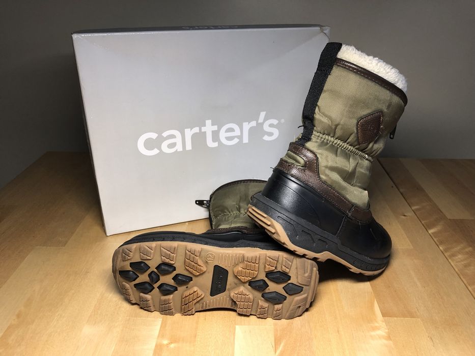 3. Зимові черевики, сапожки Carter’s р. EU 30