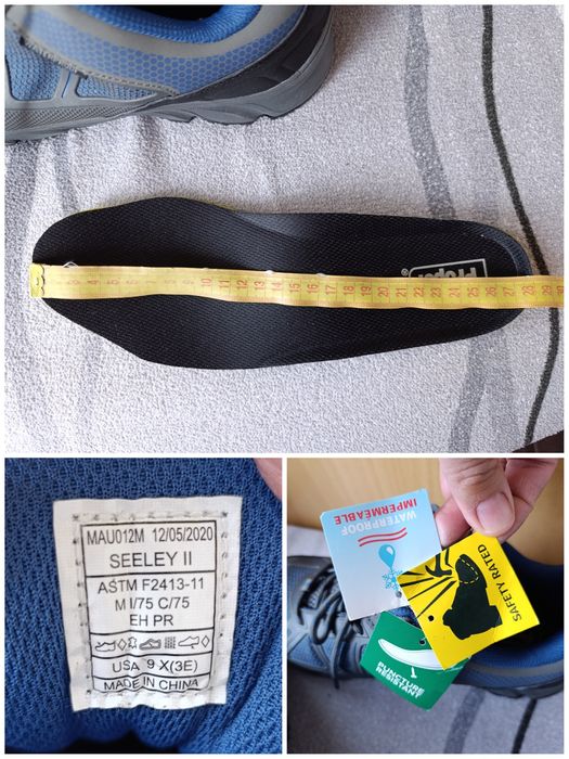 Водонепроницаемые рабочие ботинки Propet Seeley II UK9 43 Strauss uvex