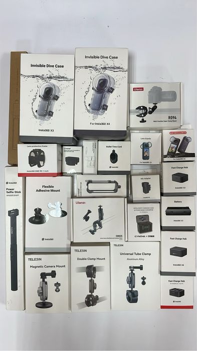 Invisible stick insta360 селфі палка 114 см Аксесуари захист лінз