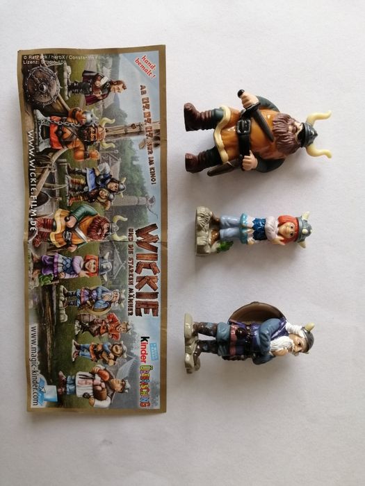 FERRERO Киндер сюрприз Серия Викинг Вик / Wickie, 2009 г.: 550 грн