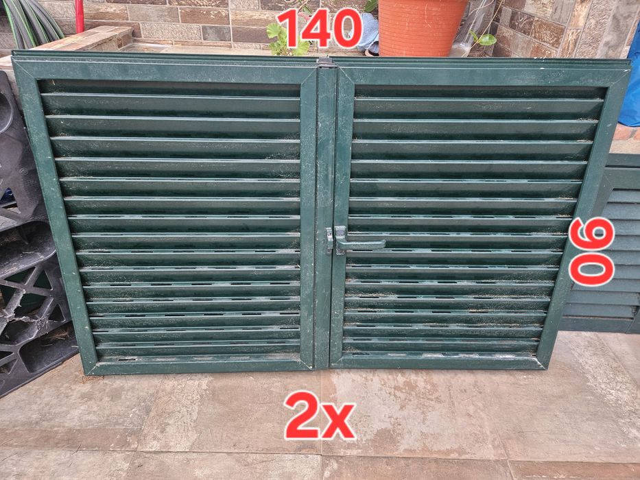 Portadas de aluminio com aros